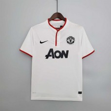 Manchester United 13/14 Away White Soccer Jersey